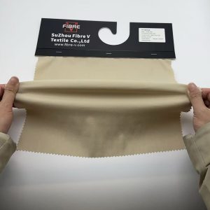 fvns-2 160d dull light Nylon Stretch Spandex Fabric Nylon Elastane Cloth Fabric for Trousers pants sports wear