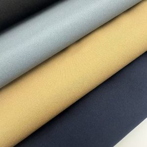 fvps-5 Color Custom Polyester Fabric with cotton feeling 75D T800 Yarn 136gsm for Tailored Trousers and Lightweight Jackets