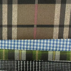 fvt-9 imitate wool fabric Imitation Cashmere print fabric and fleece combination digital printing fishbone pattern