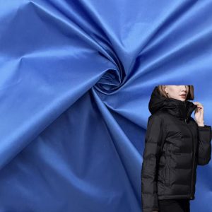 fvn-3 Shiny Ultra-thin 40D Nylon Taffeta Glossy Twinkle Nylon Fabric Down Proof Calendering Coat Down Jacket Fabric